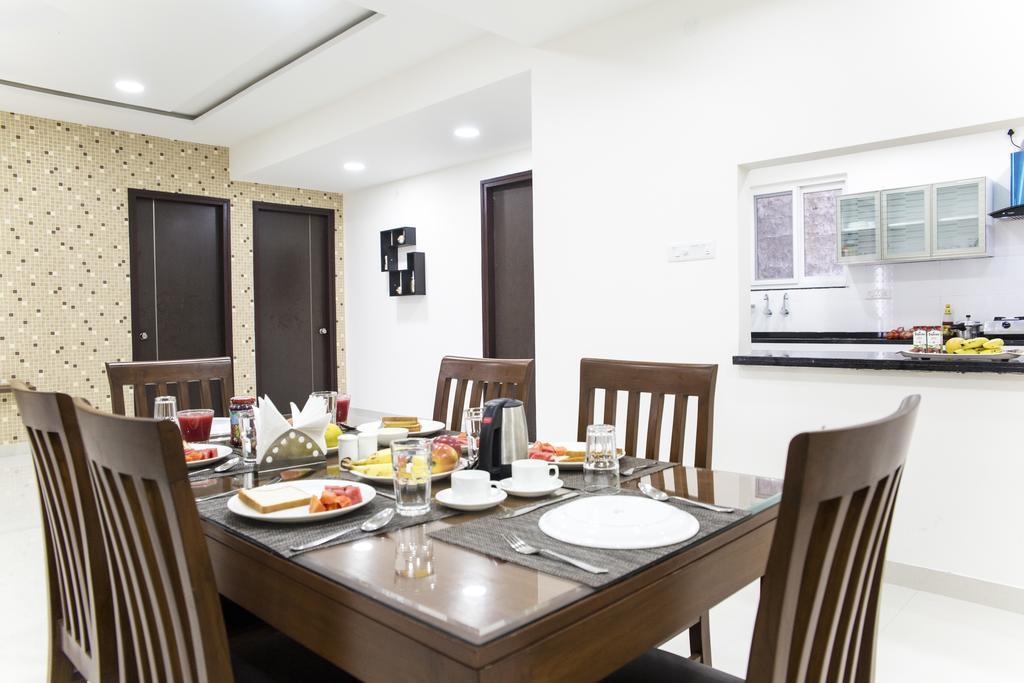 Aptly Premium Serviced Apartments - A Brand Unit Of Skyla - Lotus Pond Haidarábád Kültér fotó